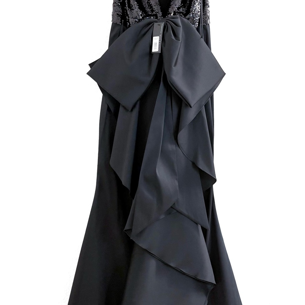 NEW Sachin & Babi Topanga Black Evening Gown SZ 12
RT $1300 - Picture 6 of 12
